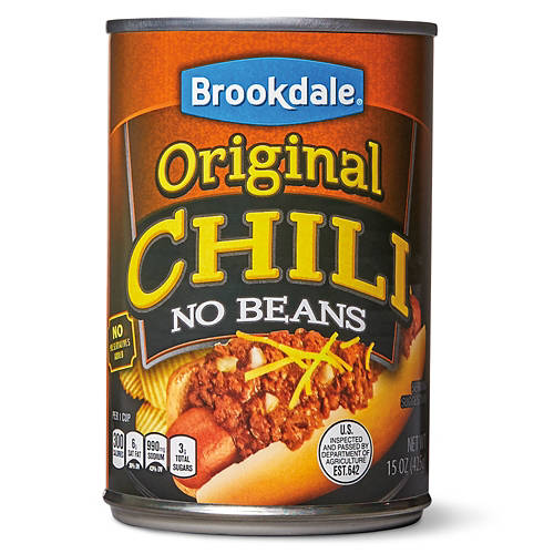Brookdale Chili with No Beans, 15 oz